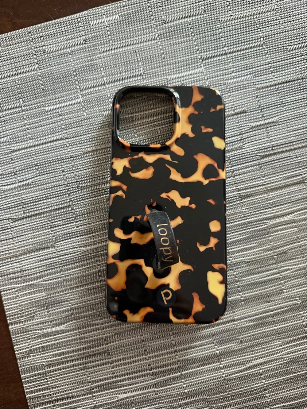 Loopy iPhone 16 Pro Max Tortoise Shell Case